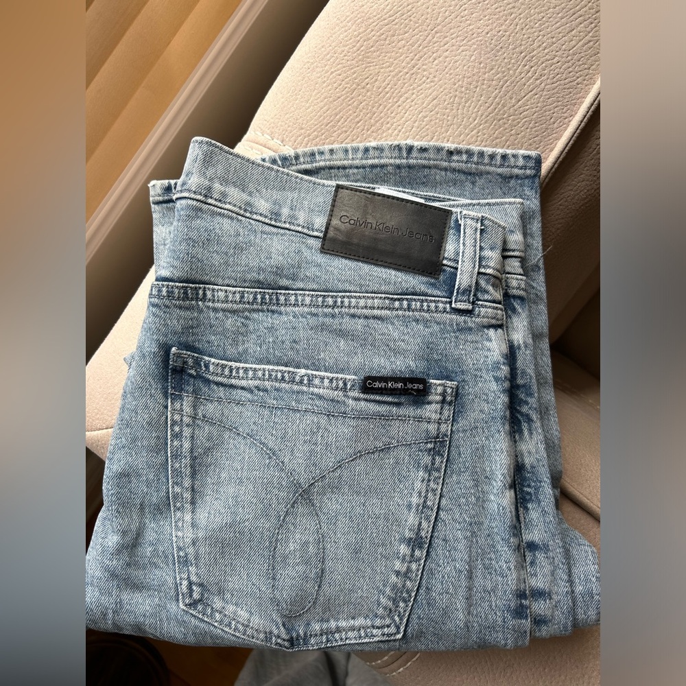 Calvin Klein Men's Light Blue Jeans